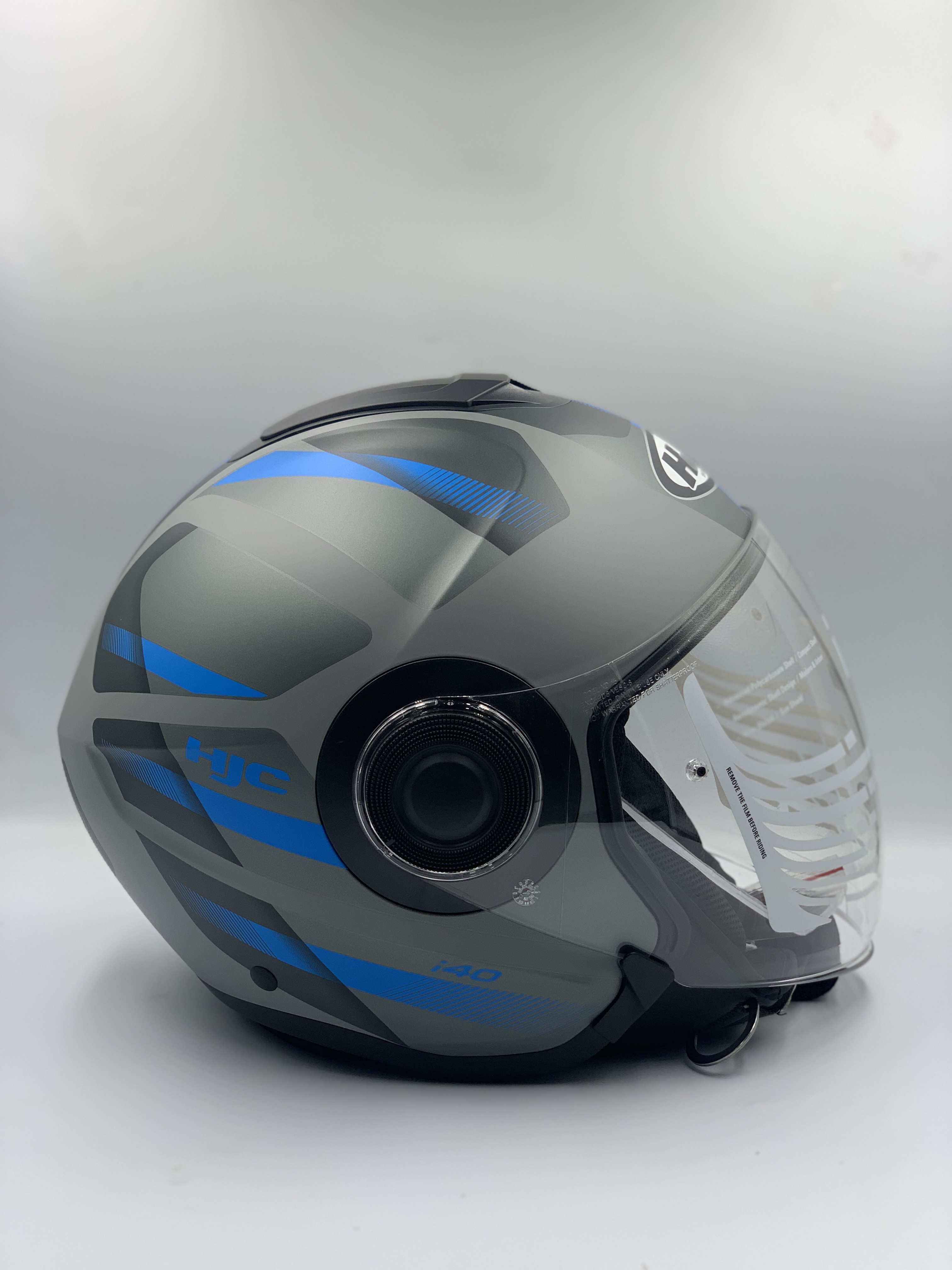 HJC Helmet I40 Remi MC2SF Open Face - Double Visor (ECE 22.06)